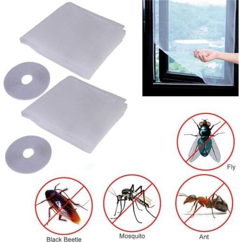 DIY Anti Mosquito Net Window Screen Summer Anti-Mosquito Window Mosquito Net on Windows Fiberglass Screen Mosquito Window Net U3