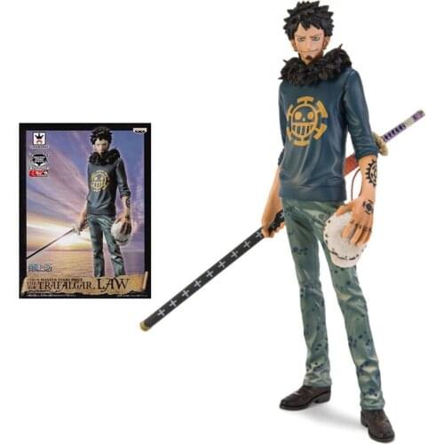 Bandai One Piece Figure MSP Trafalgar Law Anime Figure Genuine Model Collection Ornaments Action Toy Figure Toys for Children
