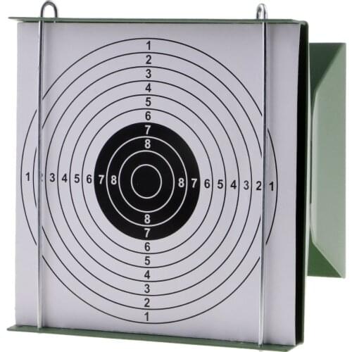 Integrated Shooting Target with Pellet Trap Catcher for Shooting Training