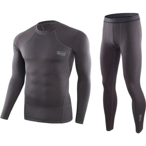 Mens Running Set Gym Jogging Thermo Underwear xxl Skins Compression Fitness Male Quick-drying Tights Track Suit