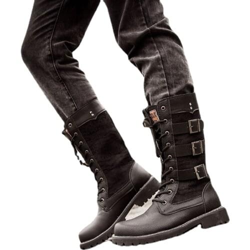 New Leather Motorcycle Boots Motorcycle Shoes Motorcycle Riding Boots Motocross Off-Road Shoes Motorcycle Riding Boots