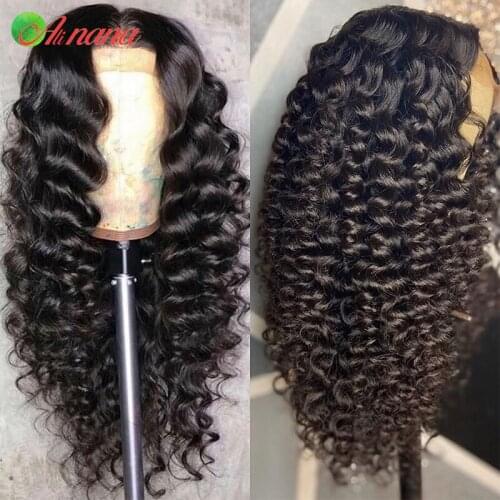 Peruvian Loose Wave Lace Front Human Hair Wigs Pre-Plucked Natural Hairline Remy Lace Closure Wigs With Baby Hair 180% Density