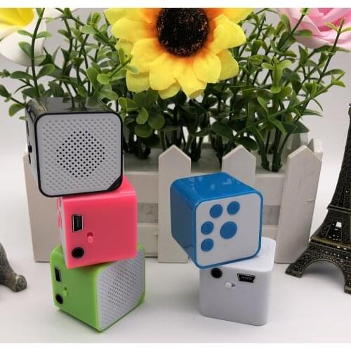 Good Quality mini Portable Speaker Mini TF USB FM Stereo Sound Speakers MP3 Stereo Audio Music Player