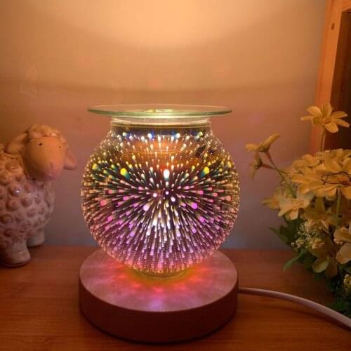 Aing kind of sweet scented glass small night lights 3 d glass candle lights 3 d fireworks sweet lamp aing kind of sweet