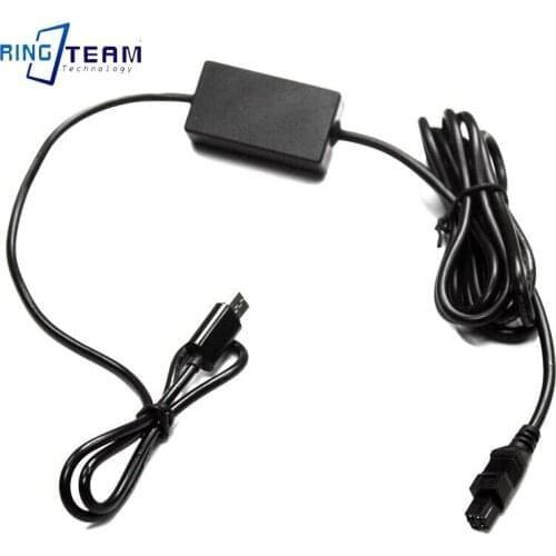 USB-C Type C to EH-5 EH-5A EH-5B Cable PD Power Convert Cable for Nikon EP-5 EP-5C EP-5D EP-5E EP-5F Square 4 Neelle Connector