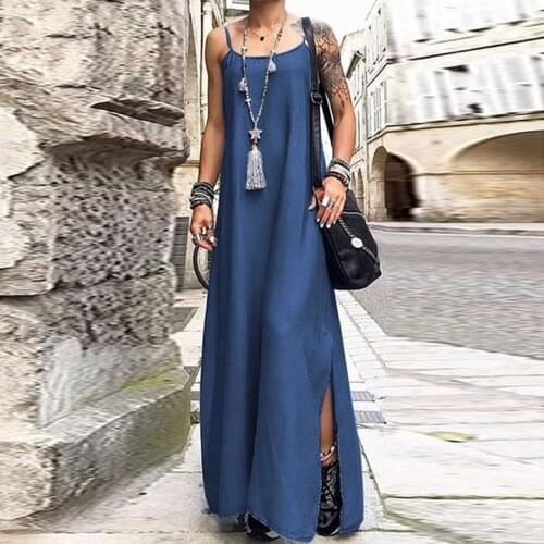 ZHDAOR Fashion Denim Dresses