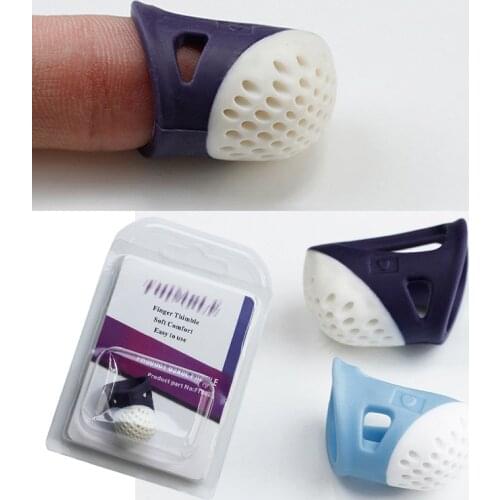 1PC Patchwork Household Sewing DIY Tools Protector Quilting Craft Accessories Nonslip Thimble Finger Comfortable Small Large G