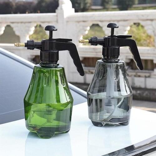 1500ml Light Bulb Type Watering Can Adjustable Water bottle Garden Sprinkler Garden Watering Tool Air Pressure Manual Spray Can