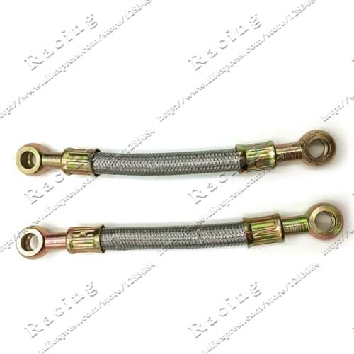 183MM Oil Hose tube for Dirt Pit bike Radiator COOLING cooler SCOOTER ATV Goped M10 BANJO