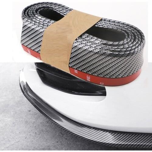 2.5M Car Bumper Lip Stickers Car Front Bumper Lip Rubber for Hyundai ix35 iX45 iX25 i20 i30 Sonata,Verna,Solaris,Elantra,Accent