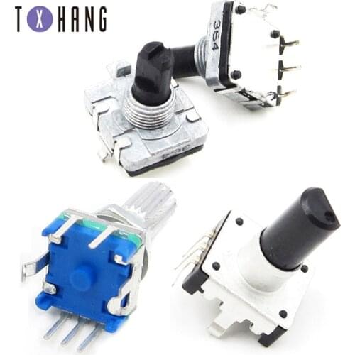 2pcs Rotary encoder,code switch EC11 EC12 EC16 audio digital potentiometer diy electronics