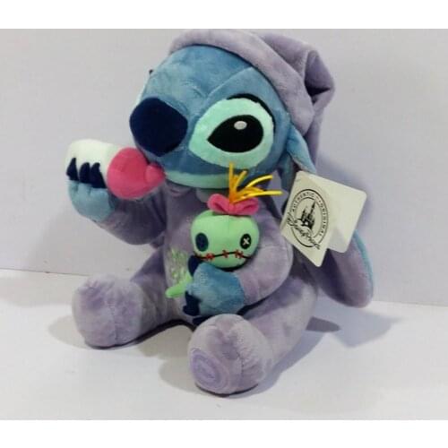 28 cm cute Lilo and Stitch plush toys disney Creativity Stuffed Plush Doll Toys Kids Birthday Gift