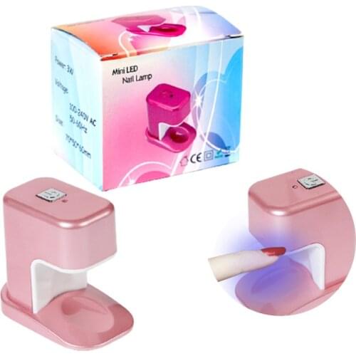 3W Nail Tools USB Color Mini Quick-drying Single Finger Phototherapy Machine Small Portable Q Nail Lamp Gel Polish Dryer