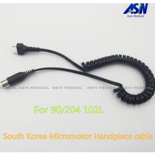 FREE SHIPPING 5 PC cable for Strong 90/204 micromotor South Korea micromotor handle wire hand piece line motor power line
