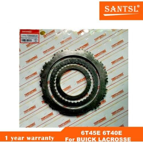 6T40 6T40E 6T45E Auto Transmission Clutch Steel Plates Steel Kit For Buick LaCrosse Car Accessories Transnation Gearbox Parts