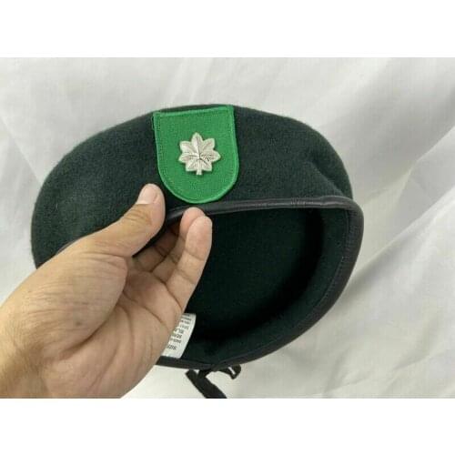 US Army 9th Special Forces Group Blackish Green Beret Lieutenant Colonel Military Hat Military Store