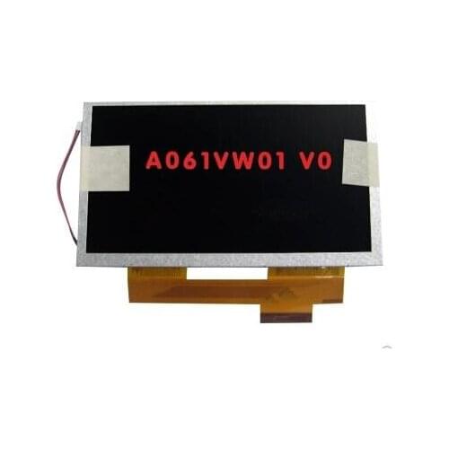 AUO 6.1 inch TFT LCD Display Screen A061VW01 V0 WVGA 800(RGB)*480
