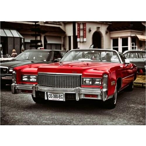 Home Decor Modern Nordic Wall Art Canvas Cadillac Painting Car Print Posters Modular Picture Cuadros For Bedroom No Framework