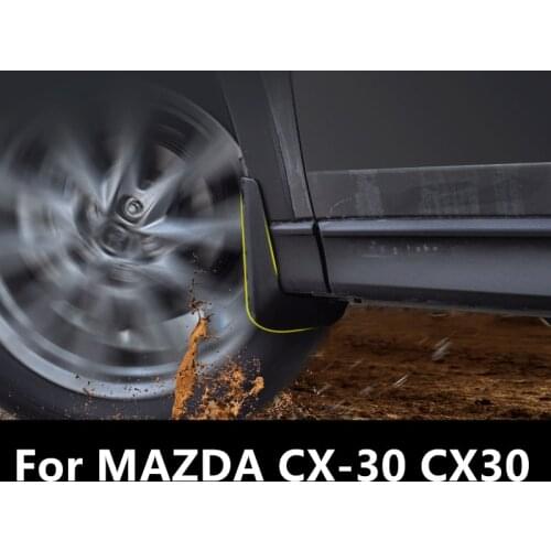 For MAZDA CX-30 CX30 Car Mud Flaps Mudflaps Splash Guards Mud Flap Mudguards Fender Front Rear Styling High Quality Accessories