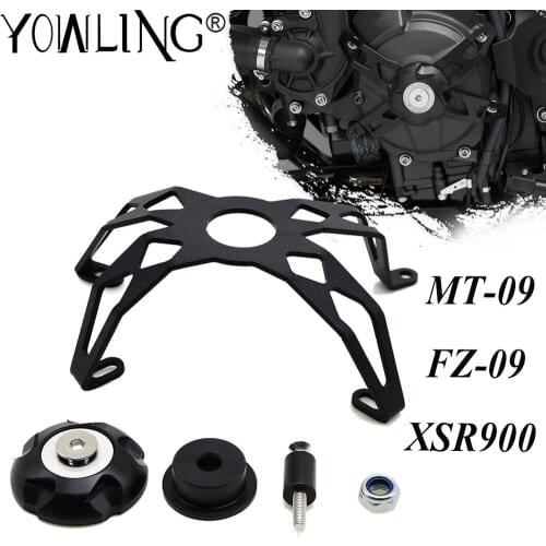 Motorcycle Engine Stator Slider Protection Cover Bracket Alternator Guard For Yamaha MT-09 FZ-09 2013-2017 2018 2019 2020 2021
