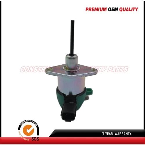 12V Stop Shutdown Solenoid Valve 1A084-60012 for Kubota V2203 V2003 V2403 V3307