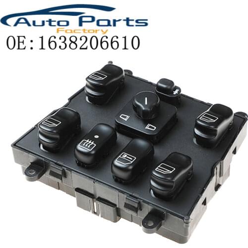 Window Master Switch For Mercedes-Benz W163 ML320 ML430 A1638206610 03751566 1638206610