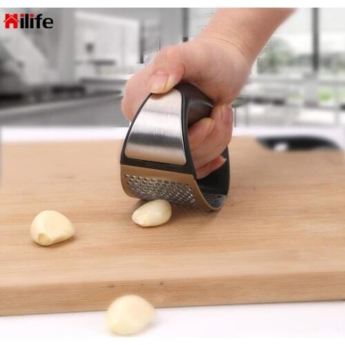 HILIFE Garlic Grinding Slicer Garlic Presses Kitchen Accessories Cooking Gadgets Tools Ginger Crusher Chopper Cutter