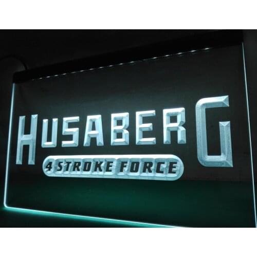 LG182- Husaberg Motorcycle Bike LED Neon Light Sign home decor crafts
