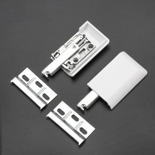 2pcs Silver Hardware Kitchen Cabinet Metal Invisible Hanger Suspension Bracket Hidden Suspension Fittings For Cupboard