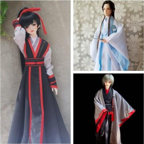 OB27 Barbi 1/6 Scale Figure Doll 1/4 1/3 BJD Clothes Accessories Ancient Costume Hanfu Samurai suit For BJD/SD Strong uncle A770
