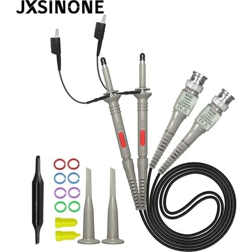 P6100 Oscilloscope Probe Kit DC-100MHz Scope Clip Test Probe 100MHz X1/X10 For osciloscopio wholesale