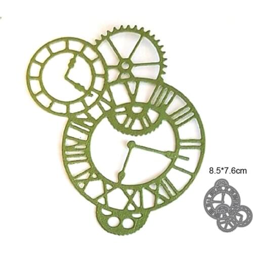 Christmas dies Gear Frame Metal Cutting Dies Cut Die Mold Decoration Scrapbook Paper Craft Knife Mould Blade Punch Stencils dies