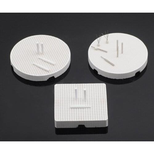 Dental Lab Item Square/Round Honeycomb Firing Trays Metal Pins/Zirconia Pins