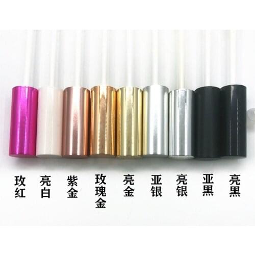 10-100pcs 10ML lipstick tubes DIY Round transparent lip tube Empty tubes professional makeup packaging materials wholesale