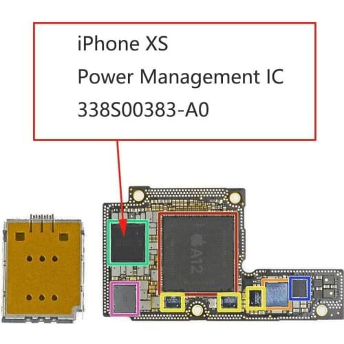 10pcs/lot U2700 338S00383-A0 338S00383 Main PowerSupply IC Chip Big Main Power IC for iPhone XS XR PMIC Chip