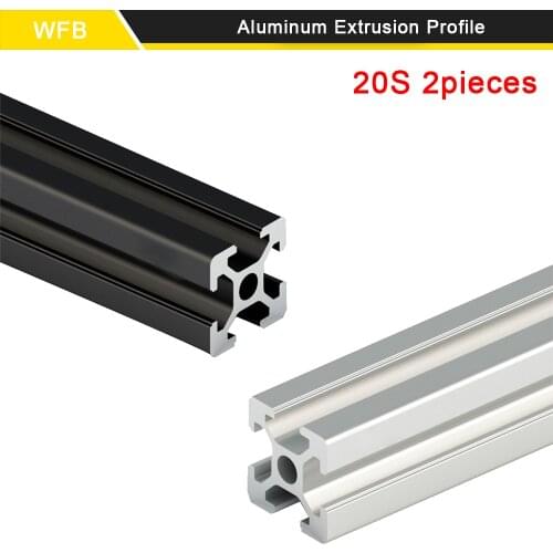 3x 416mm 1x 496mm 2x650mm 2x600mm T Slot CNC European Standard 20x20 Series Rail Aluminum Extrusion Profile