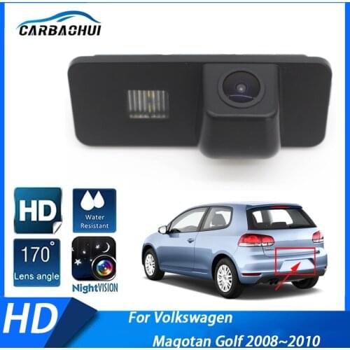Car Rear View Parking CCD HD Night Vision Camera ​Waterproof High quality RCA For Volkswagen Magotan Golf 2008 2009 2010