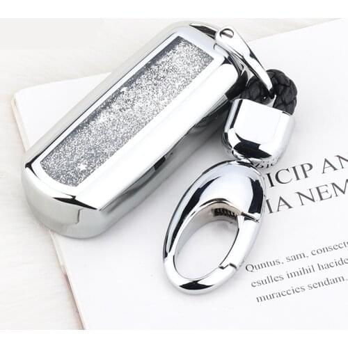 Quicksand TPU Car Key Case Cover Holder For Mazda 2 3 Mazda 6 CX-3 CX-4 CX-5 CX-7 CX-9 Atenza Axela Mx5 Car Styling Keychain