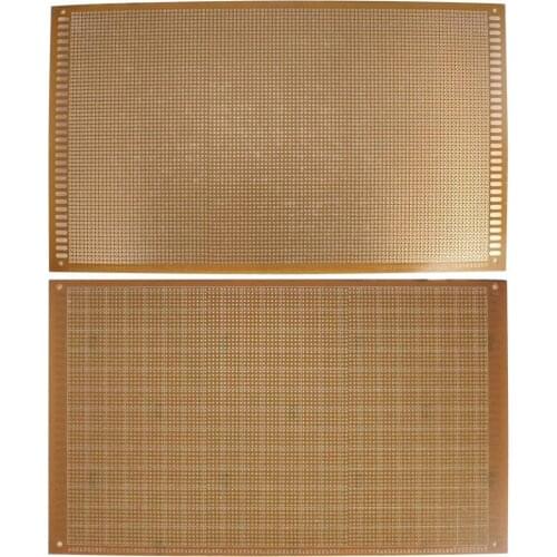 Cheap 2 Pcs Prototyping Universal Copper Rectangle PCB Print Circuit Board 18cm X 30cm