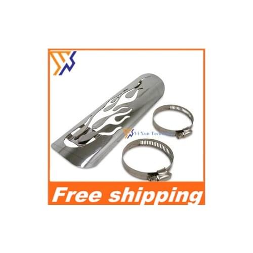 For Iron Horse Motorcycle / Racing 400 earth Ying Wang exhaust pipe modification decorative cover protective cover