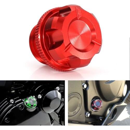 Engine Oil Filter Filler Cap Covers Plug For Honda CBR1000RR CBR600RR CB1000R CBR500R CB500X CRF250L CRF1000L CRF150R CRF450R/X