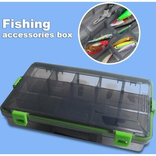 Lightweight High Quality 2 Specifications Lure Box Transparent Cover Fishing Supplies