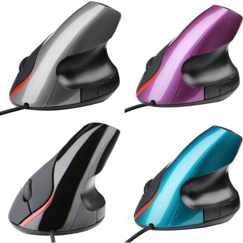 Vertical Optical USB Mouse Ergonomic Design Wrist Healing For Computer PC Laptop 32CB