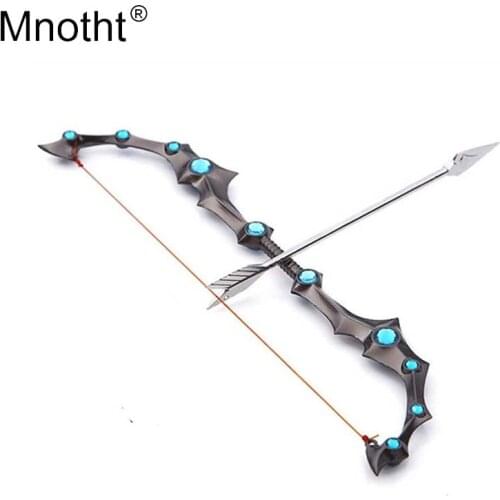 1/6 Scale Soldier Weapon Bow With Arrow Model Equipments Toy For Male Soldier Female Soldier Accessories Scene Parts Mnotht