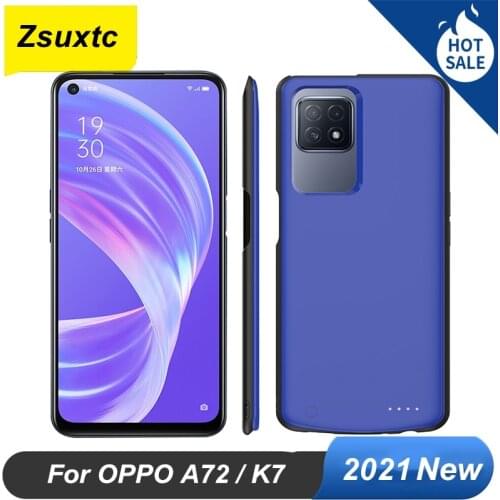 10000Mah For OPPO A72 Battery Case K7 High Quality Charging Power Bank For OPPO A72 K7 Charger Cover