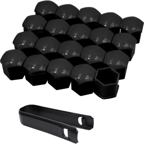 20pcs Car Wheel Nut Bolt Head Cover Cap 17mm 19mm 21mm Water Proof Protective Bolt Caps Exterior Decoration Protecting Bolt Rims