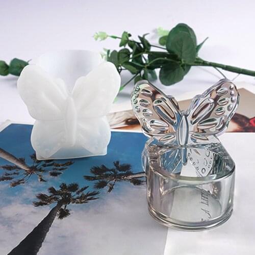 3D Butterfly Box Mirror Silicone Mold for Uv Resin Epoxy Mold Art Supplies Uv Gift Box Jar Jewelry Tools for Resin Making