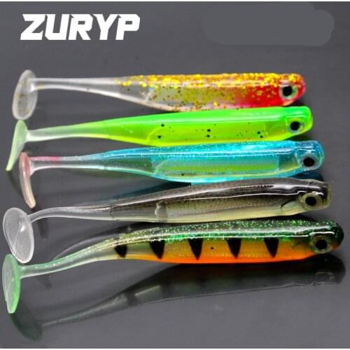 5pcs/lot Carp Fishing Soft Lure 7cm 2.1g Wobblers Fishing Soft Lure silicone bait Artificial Simulation Soft Lure Fishing Bait