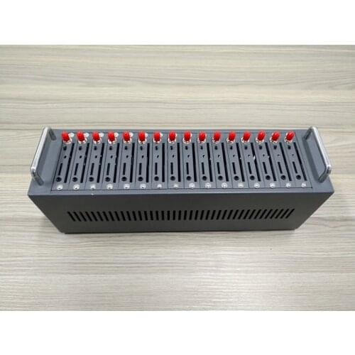 850/900/1800/1900 MHz cheapest bulk sms modem pool 16 port multi sim GSM 16 port USB modem pool