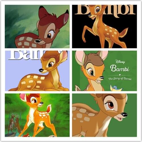 Diamond Painting Disney Fawn Bambi Full Diamond Customized Diamond Embroidery Painting Cube Decoration Rhinestone Gift